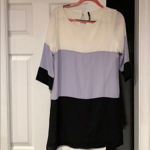 Lulus Colorblock Shift Dress